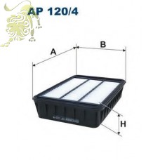 AP120/4 Фильтр воздушный MITSUBISHI LANCER X 07+ (RD.1340WA9623)